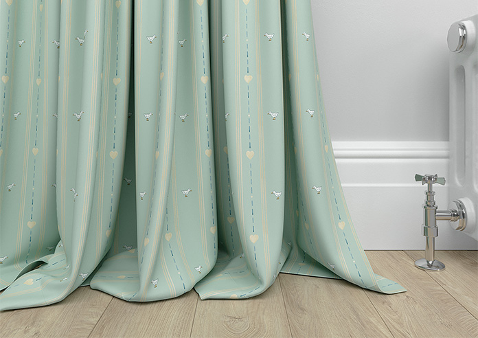 Puddle Down, Duck Stripe Egg - Made to Measure Curtains - Image 6